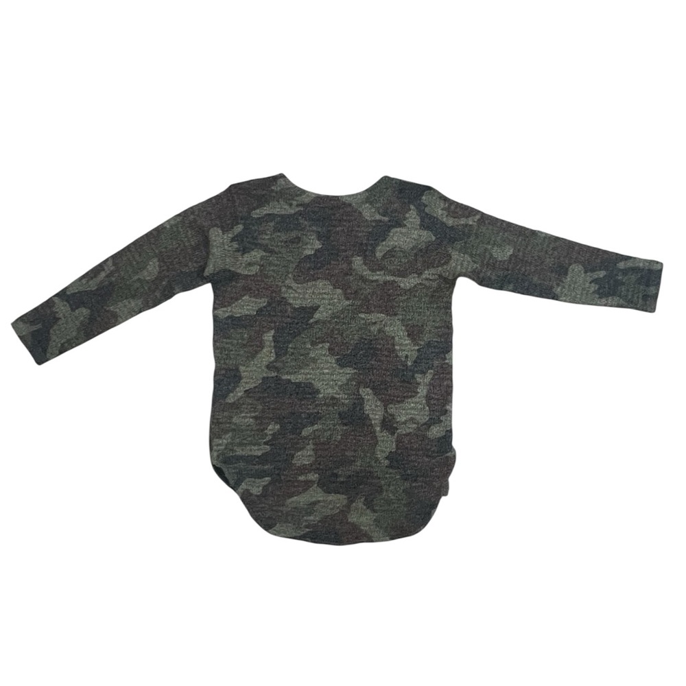 Nally & Millie USA Camo Sweater Top- Size Small